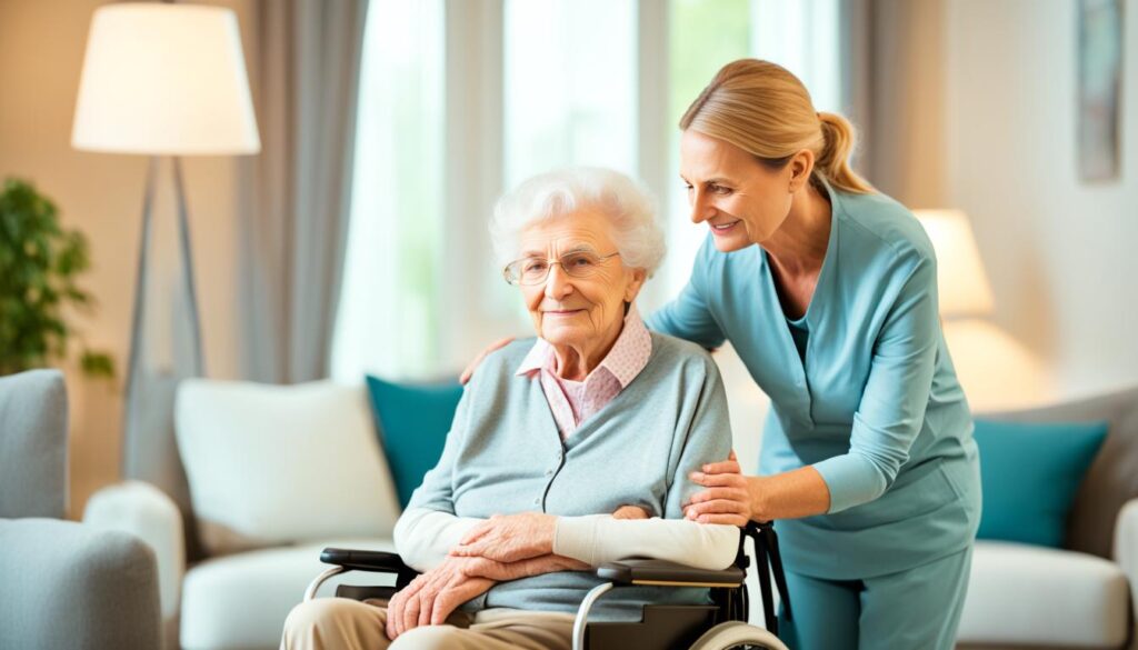 Rola opiekunki osób starszych