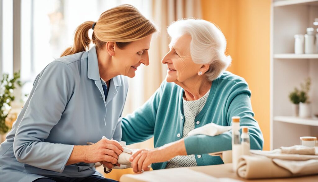 praca opiekunki osób starszych