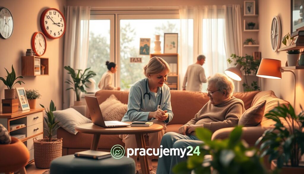 elastyczne godziny pracy opiekunek