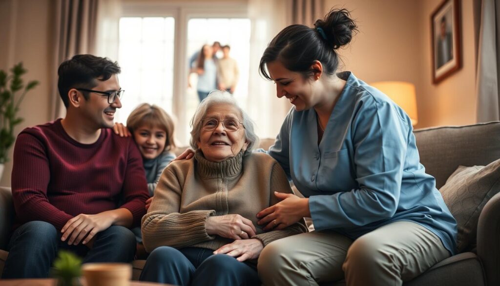 zaufanie w relacjach z rodziną seniora