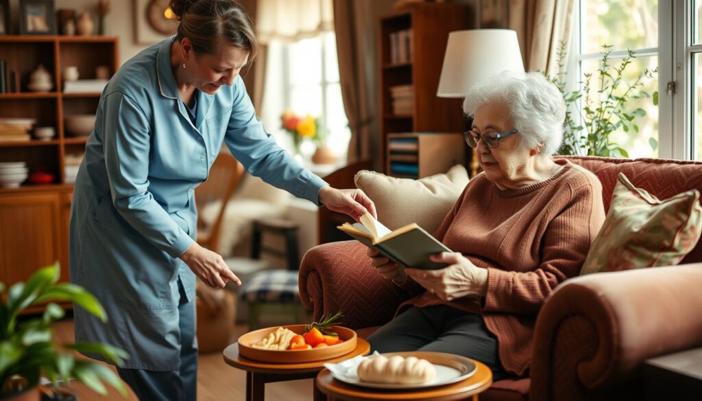 obowiązki opiekunki osób starszych