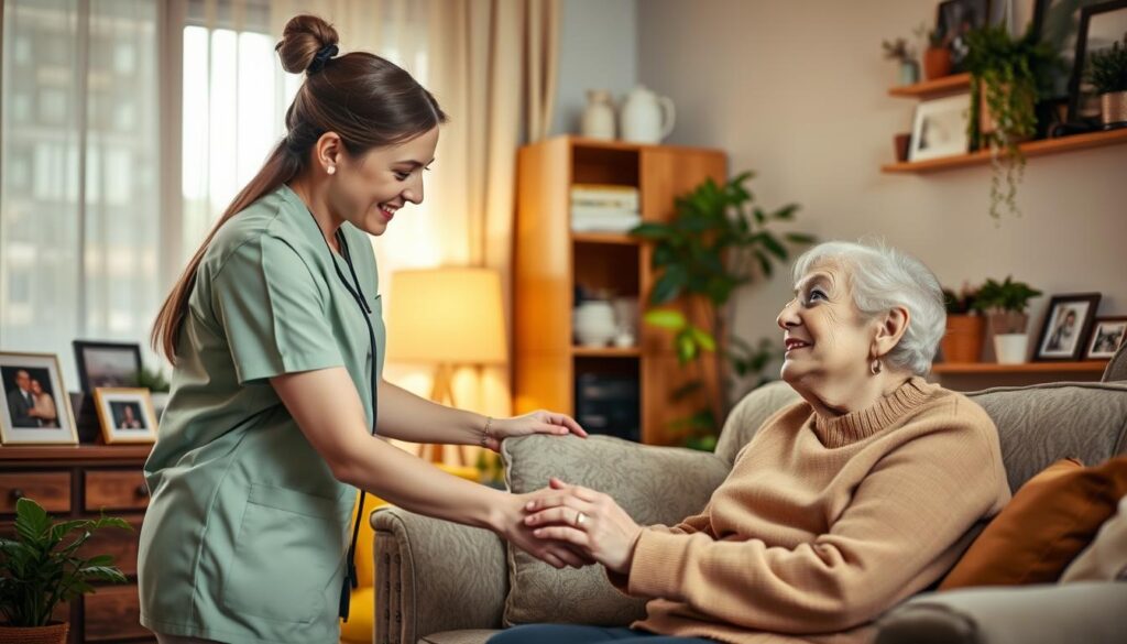 pierwsze kroki w pracy opiekunki