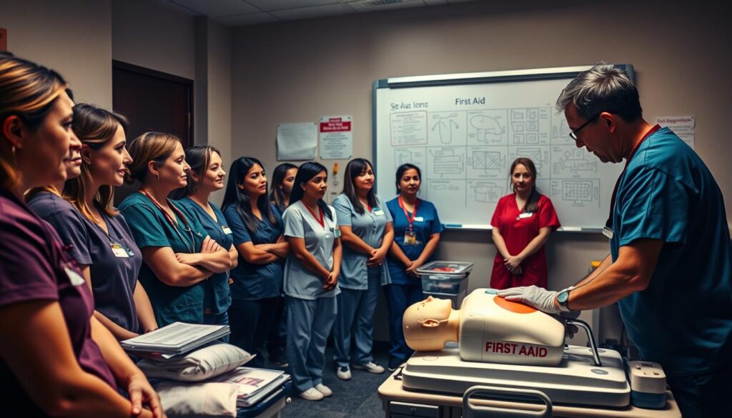 szkolenia w pierwszej pomocy dla opiekunek