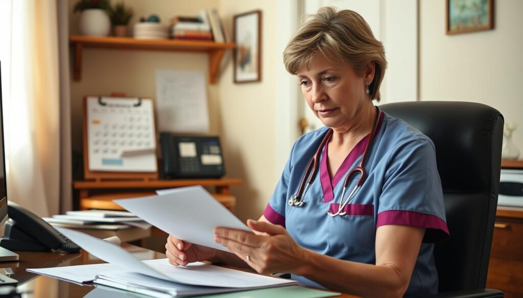 zmiana zlecenia opiekunki